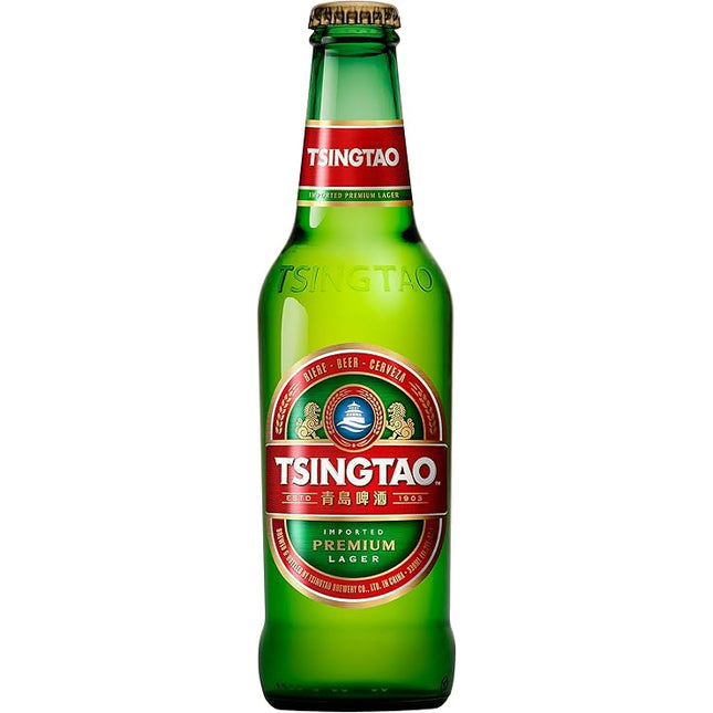 Tsingtao Beer Bottle 24 x 330ml