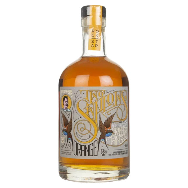 Two Swallows Spiced Orange & Ginger Rum 50cl