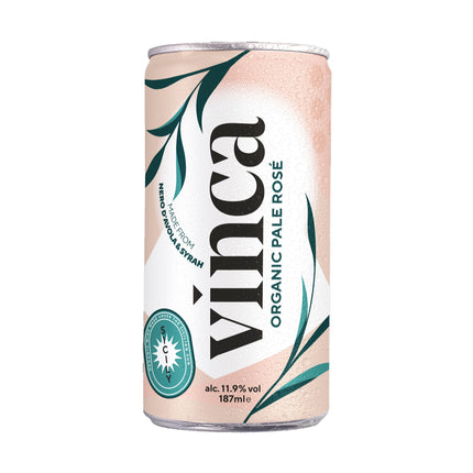 Vinca Organic Pale Rosé 187ml