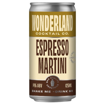 Wonderland Cocktail Co. Espresso Martini 125ml