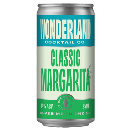 Wonderland Cocktail Co. Margarita 125ml