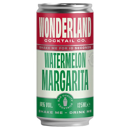 Wonderland Cocktail Co. Watermelon Margarita 125ml