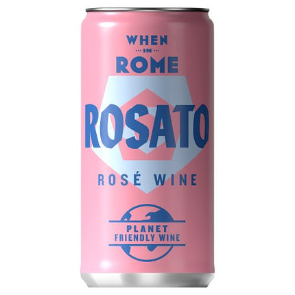 When In Rome Rosato Puglia Can 12 x 187ml