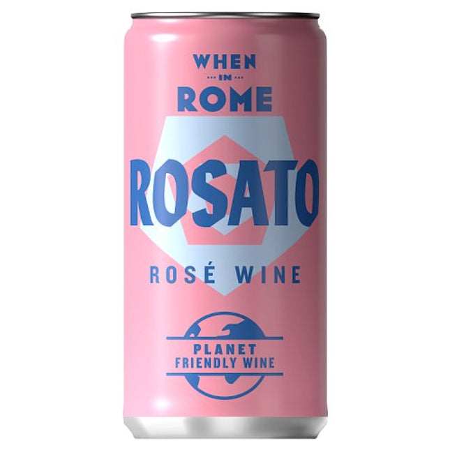 When In Rome Rosato Puglia Can 12 x 187ml