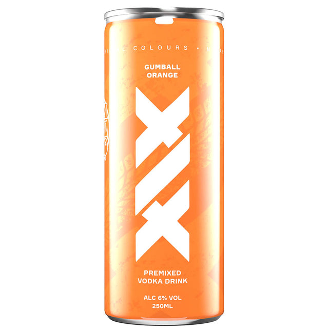 XIX Pre-Mixed Gumball Orange Can 250ml