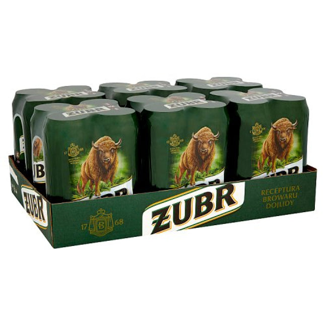 Zubr beer 4 Pack 500ml can