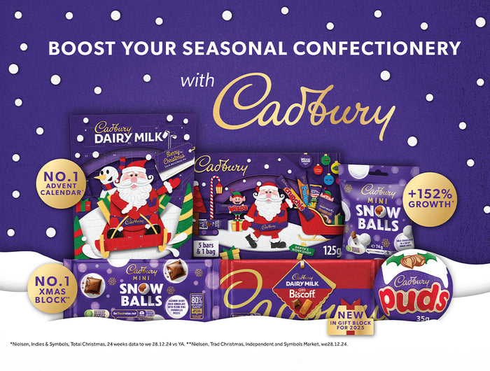 Sweeten Seasonal Sales with Cadbury Christmas Favourites