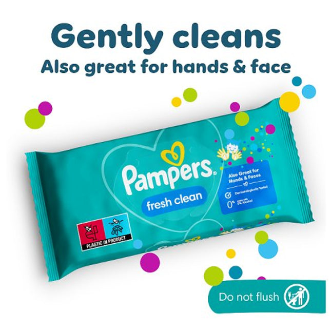 Pampers Scented Baby Wipes 52s