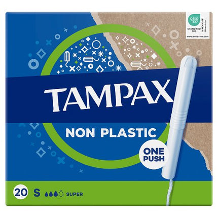 Tampax Super Tampons with Cardboard Applicator x20
